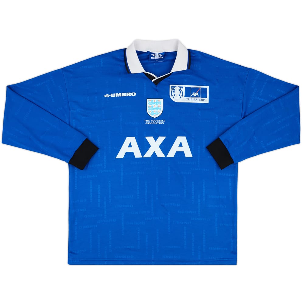 1998-00 FA Cup AXA Roadshow Match Issue L/S Shirt #5