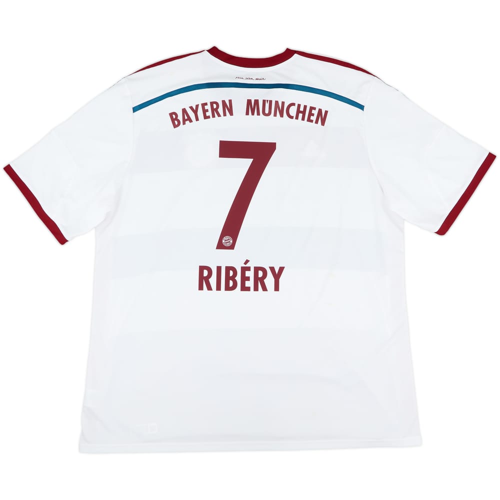 2014-15 Bayern Munich Away Shirt Ribery #7 - 7/10 - (3XL)