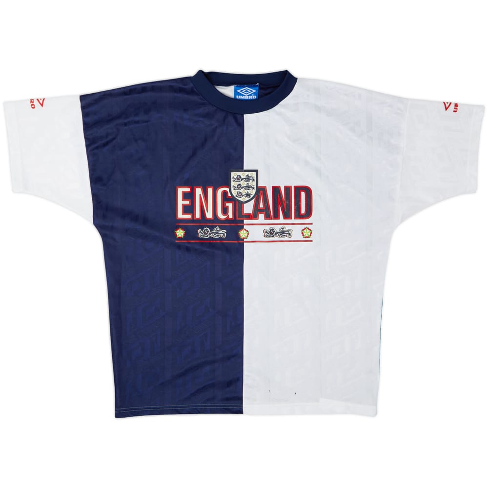 1994-96 England Umbro Training Shirt - 6/10 - (M)