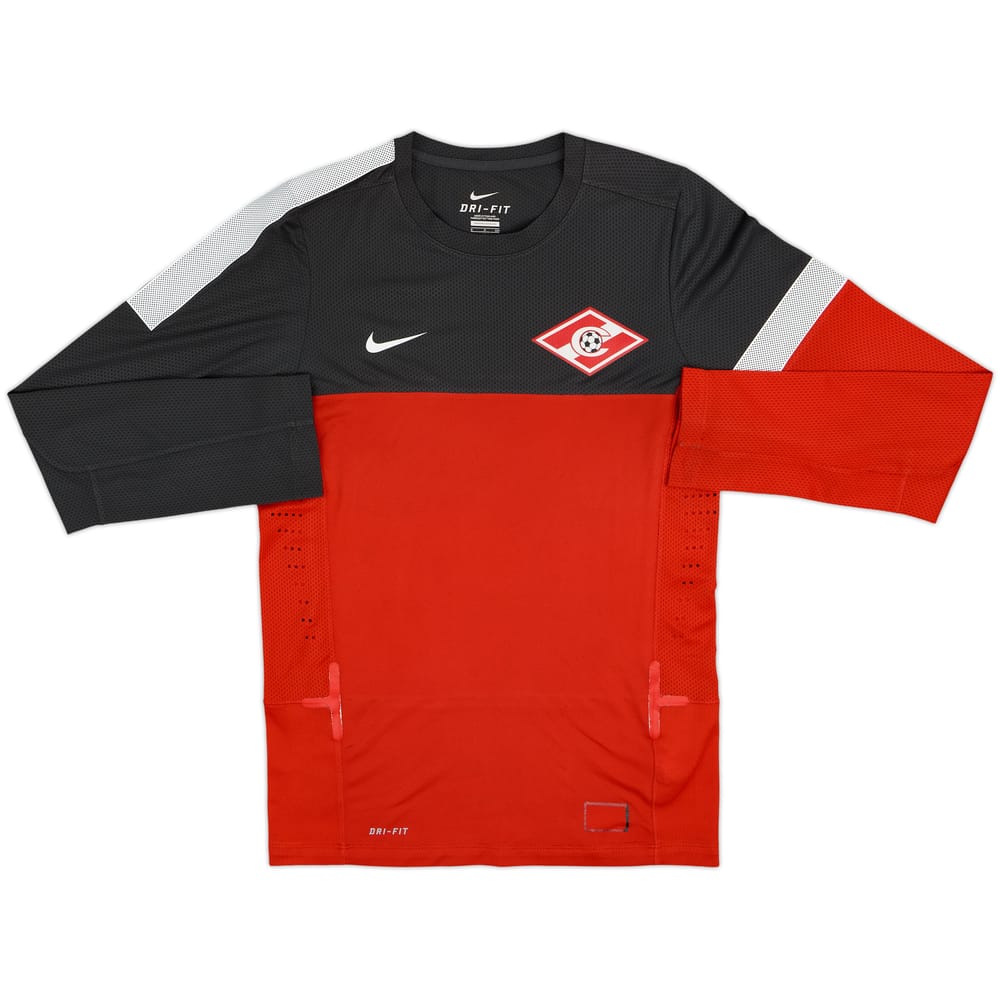 2012-13 Spartak Moscow Player Issue Nike Training L/S Shirt - 7/10 - (S)