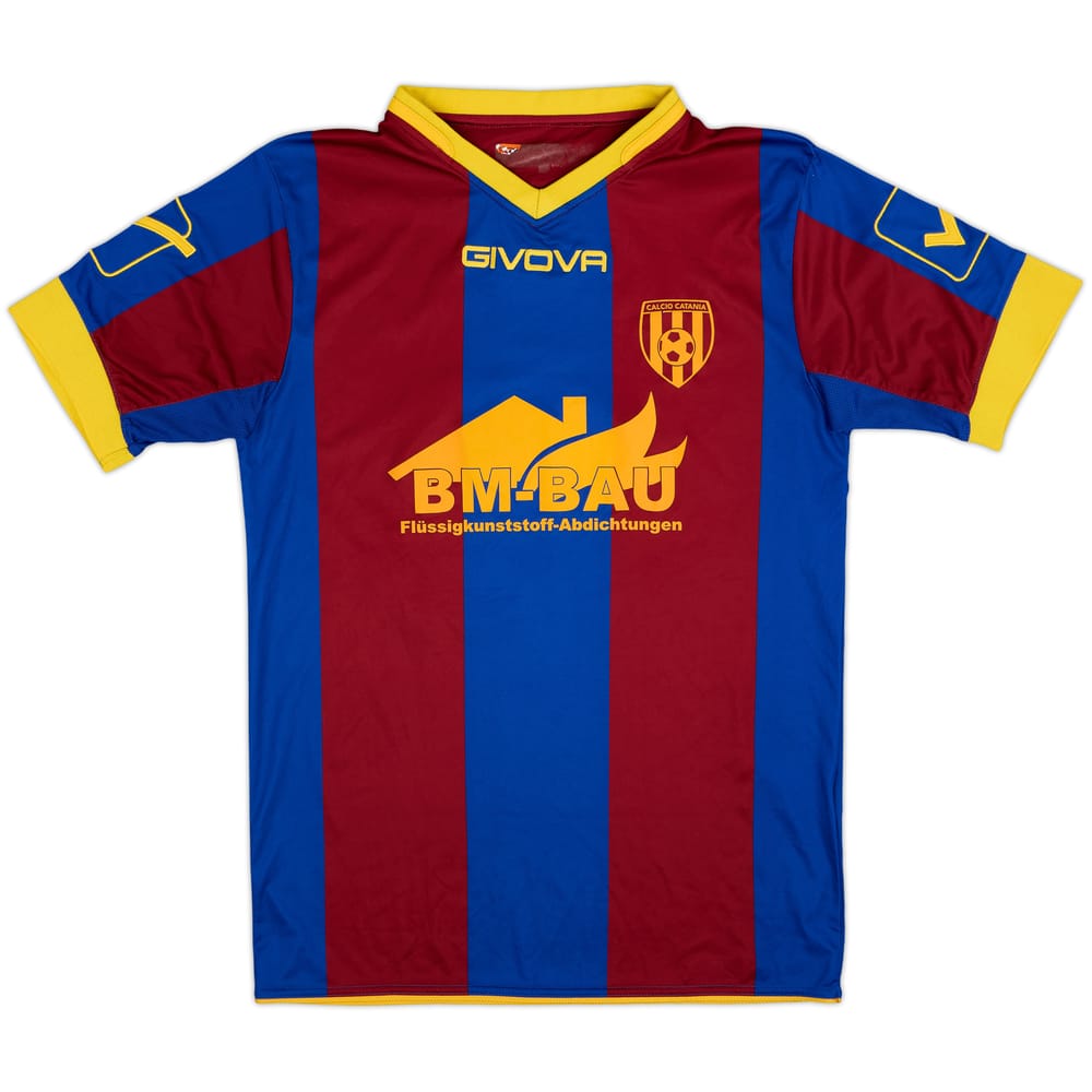2013-14 Givova Template Shirt (AC Catania) #18 - 7/10 - (M)
