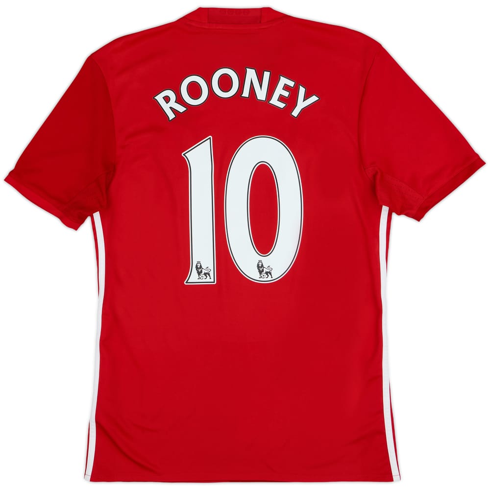 2016-17 Manchester United Home Shirt Rooney #10 - 5/10 - (S)