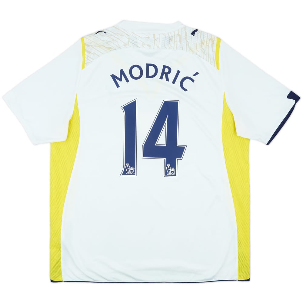 2009-10 Tottenham Home Shirt Modric #14 - 7/10 - (XL)