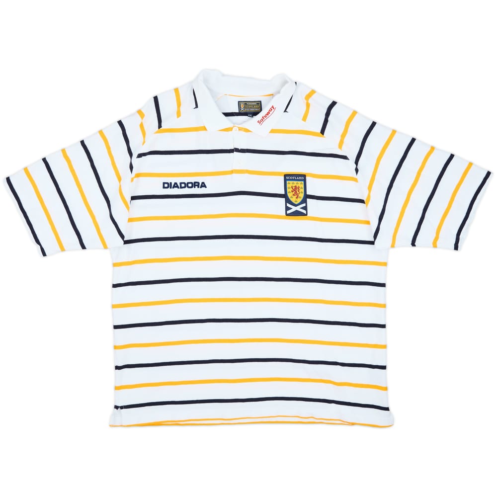 2004-05 Scotland Diadora Polo Shirt - 9/10 - (XXL)