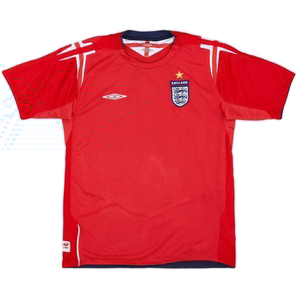 2004-06 England Away Shirt - 8/10 - (L.Boys)
