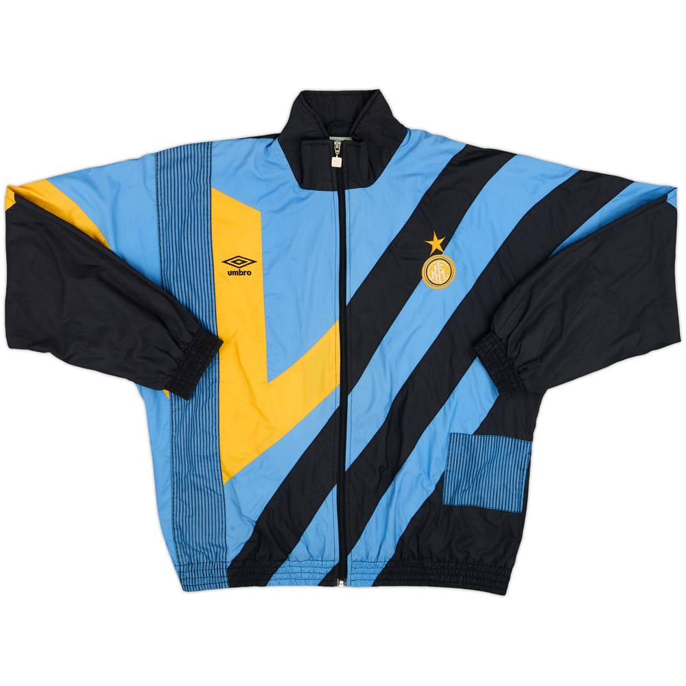 1992-93 Inter Milan Umbro Track Jacket - 9/10 - (XL)