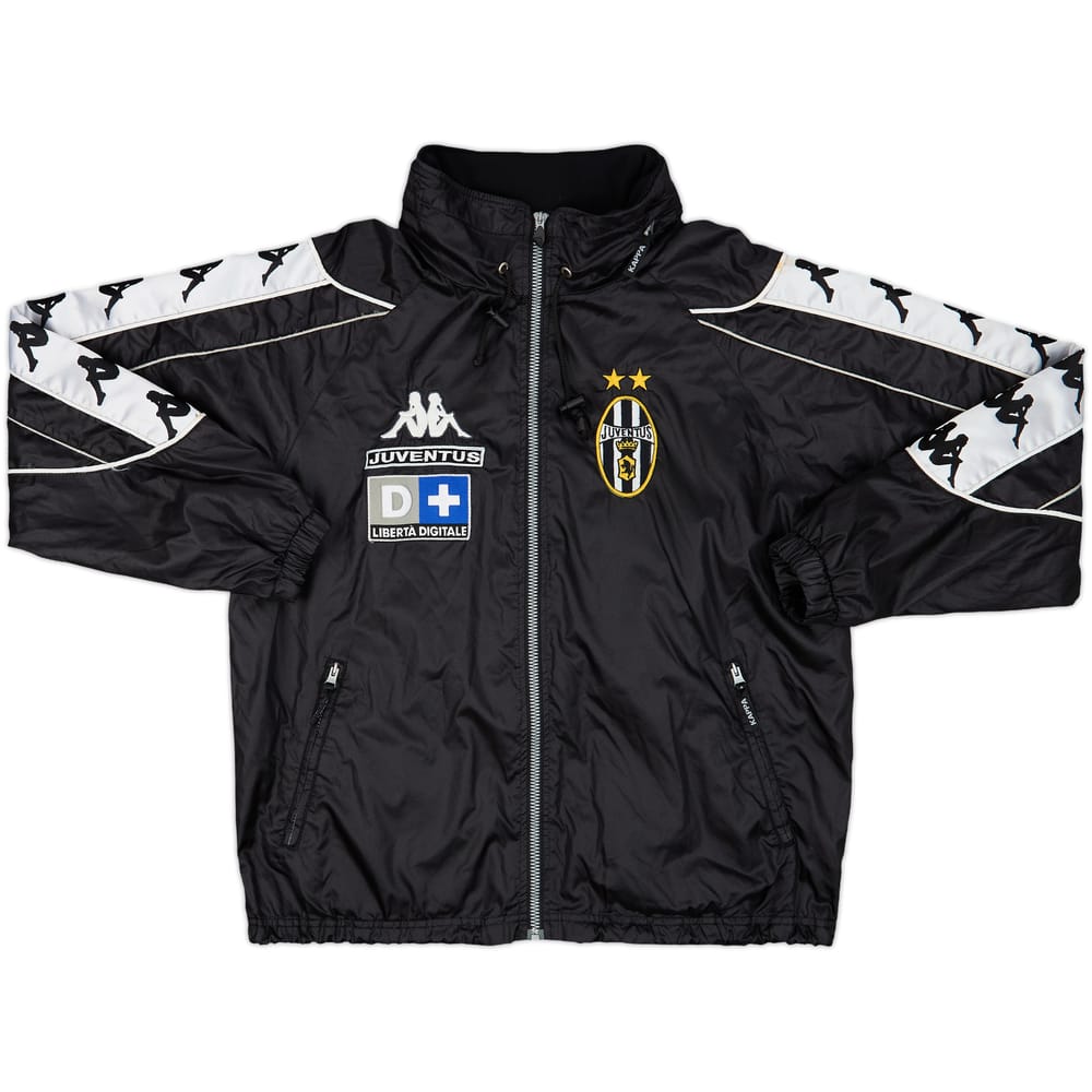 1999-00 Juventus Kappa Hooded Rain Jacket - 6/10 - (S)