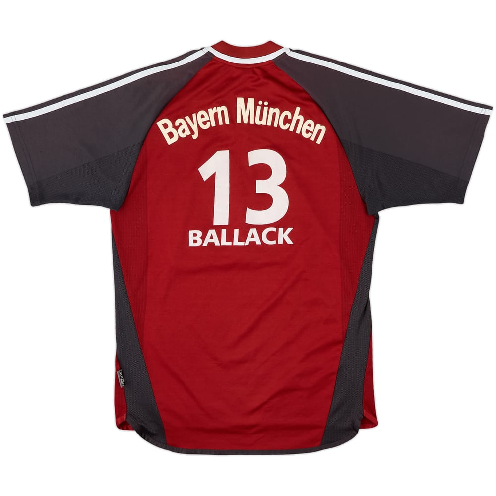 2001-02 Bayern Munich Home Shirt Ballack #13 - 7/10 - (S)
