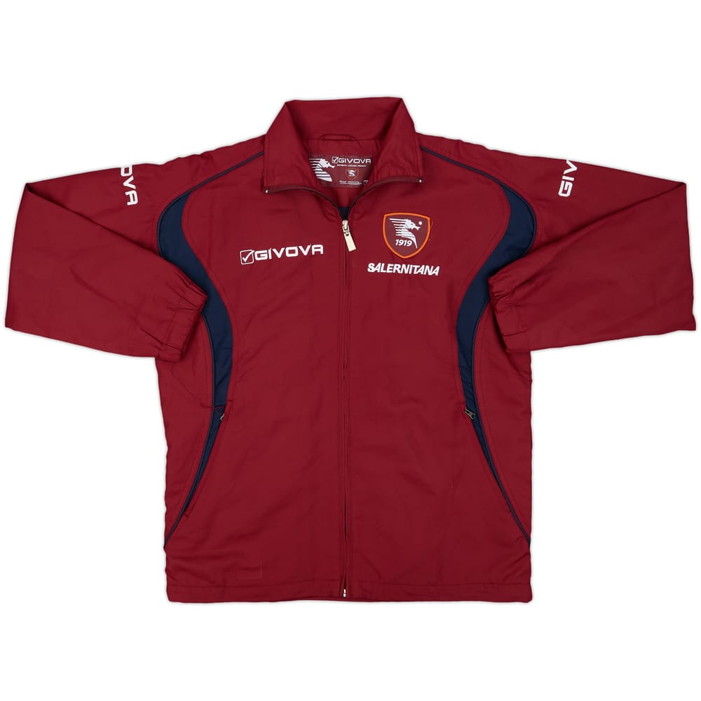 2010-11 Salernitana Givova Track Jacket - 8/10 - (S)