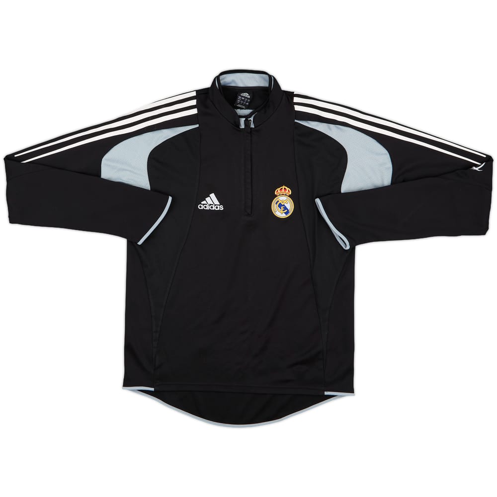 2004-05 Real Madrid adidas 1/4 Zip Drill Top - 7/10 - (M)