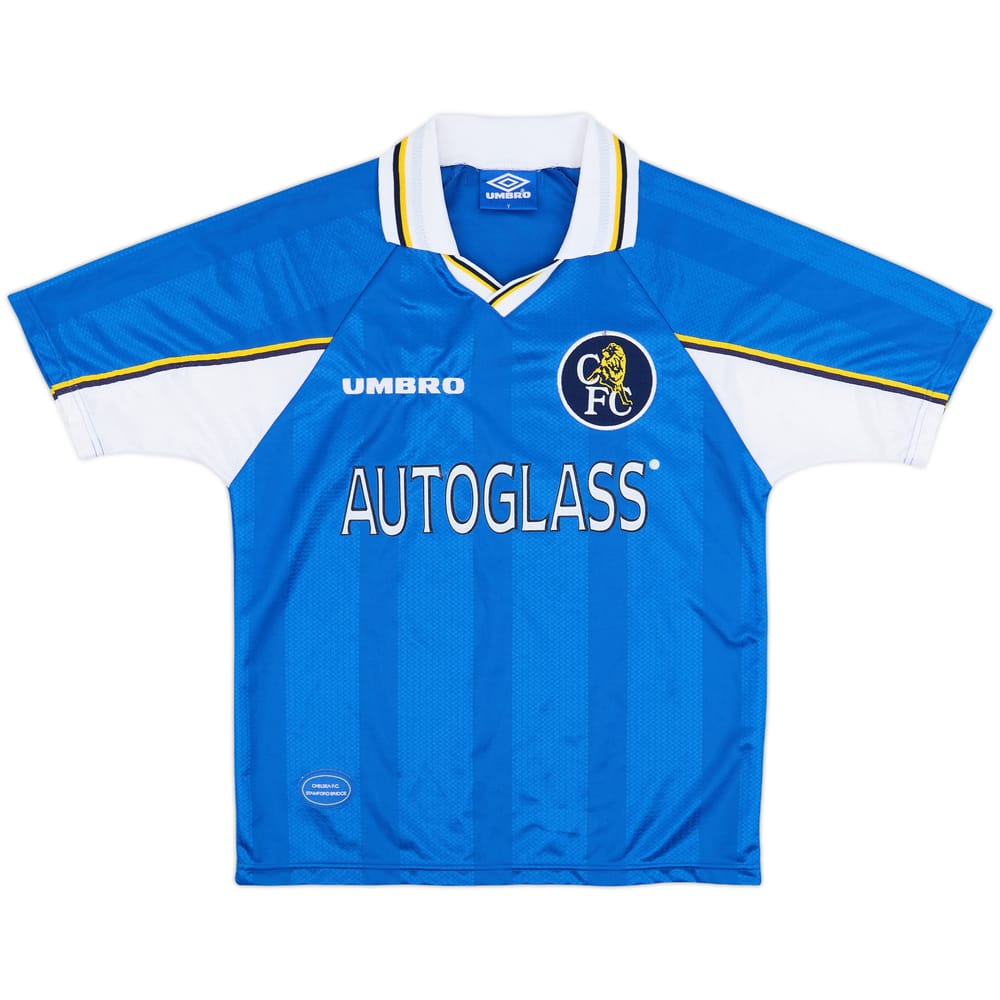 1997-99 Chelsea Home Shirt - 8/10 - (Y)