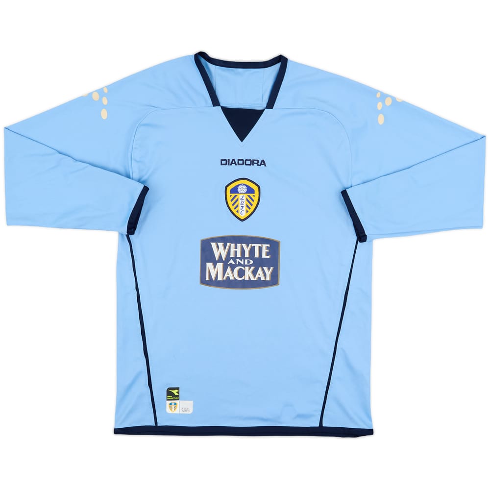 2004-05 Leeds United Away L/S Shirt - 7/10 - (L.Boys)