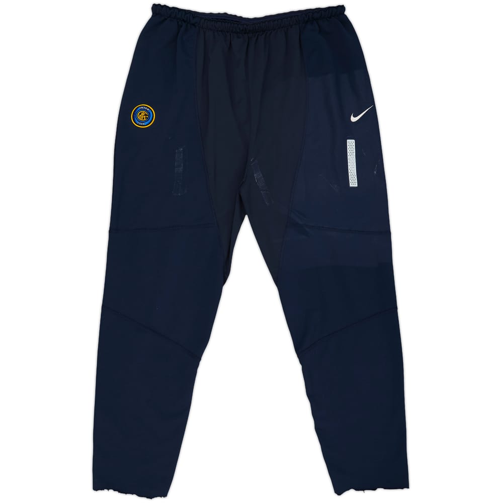 2004-05 Inter Milan Player Issue Nike Track Pants/Bottoms - 5/10 - (L)