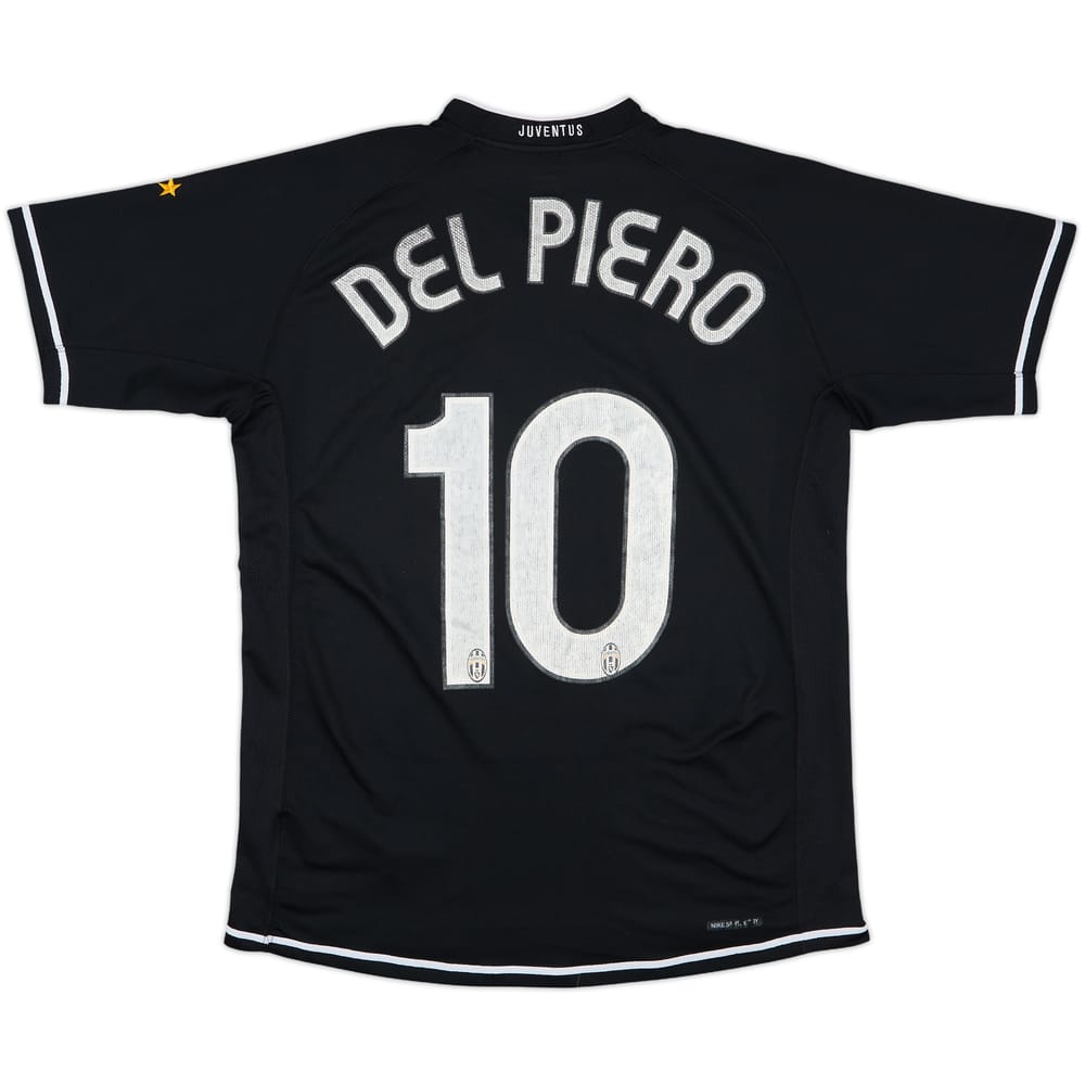 2006-07 Juventus Away Shirt Del Piero #10 - 3/10 - (M)