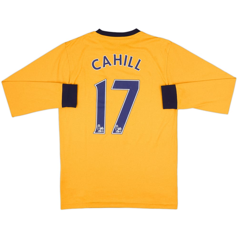 2011-12 Everton Away L/S Shirt Cahill #17 - 7/10 - (S)