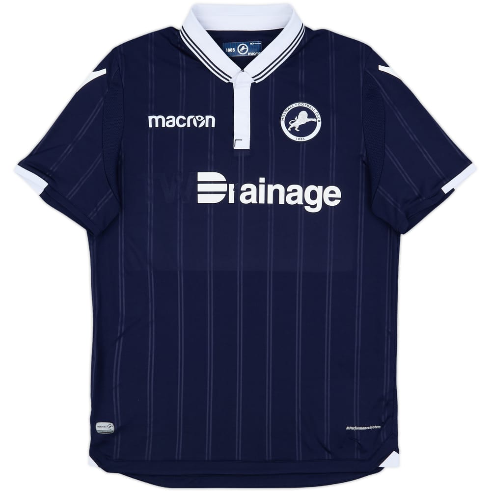 2019-20 Millwall Home Shirt - 7/10 - (M)