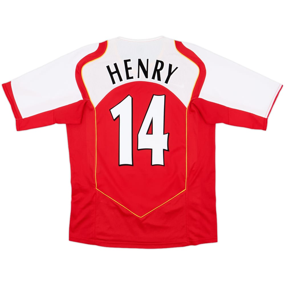 2004-05 Arsenal Home Shirt Henry #14 - 9/10 - (M)
