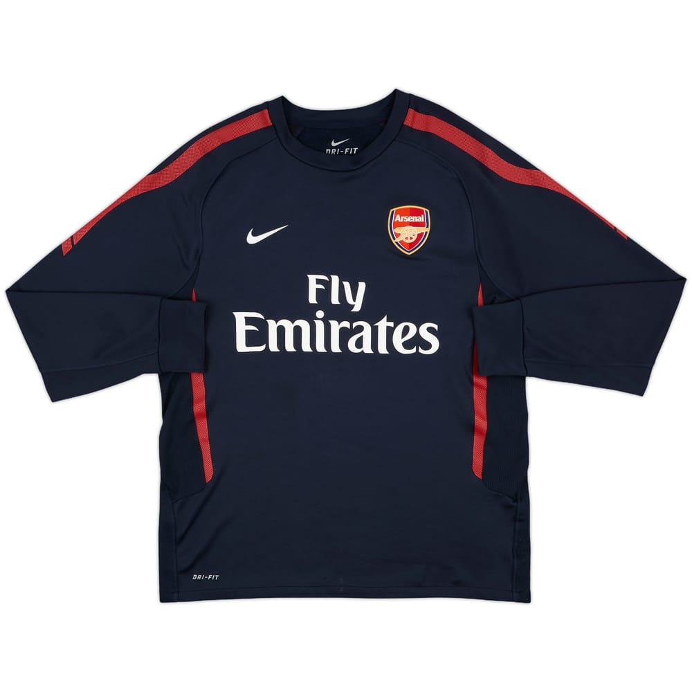 2010-11 Arsenal Nike Sweat Top - 7/10 - (L)