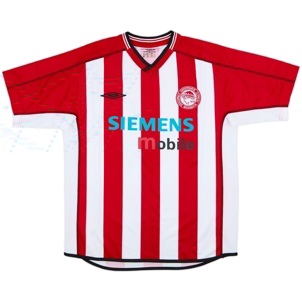 2002-03 Olympiakos Home Shirt - 9/10 - (S)