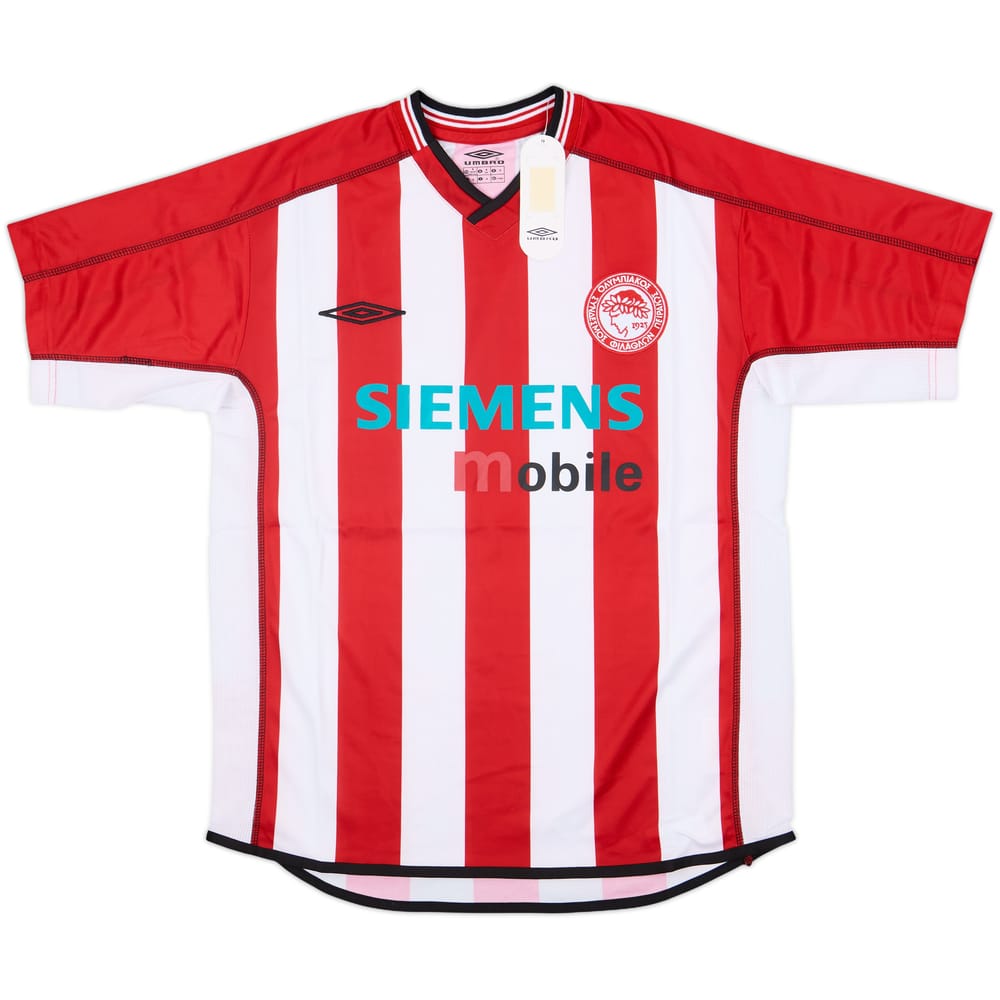 2002-03 Olympiakos Home Shirt (S)