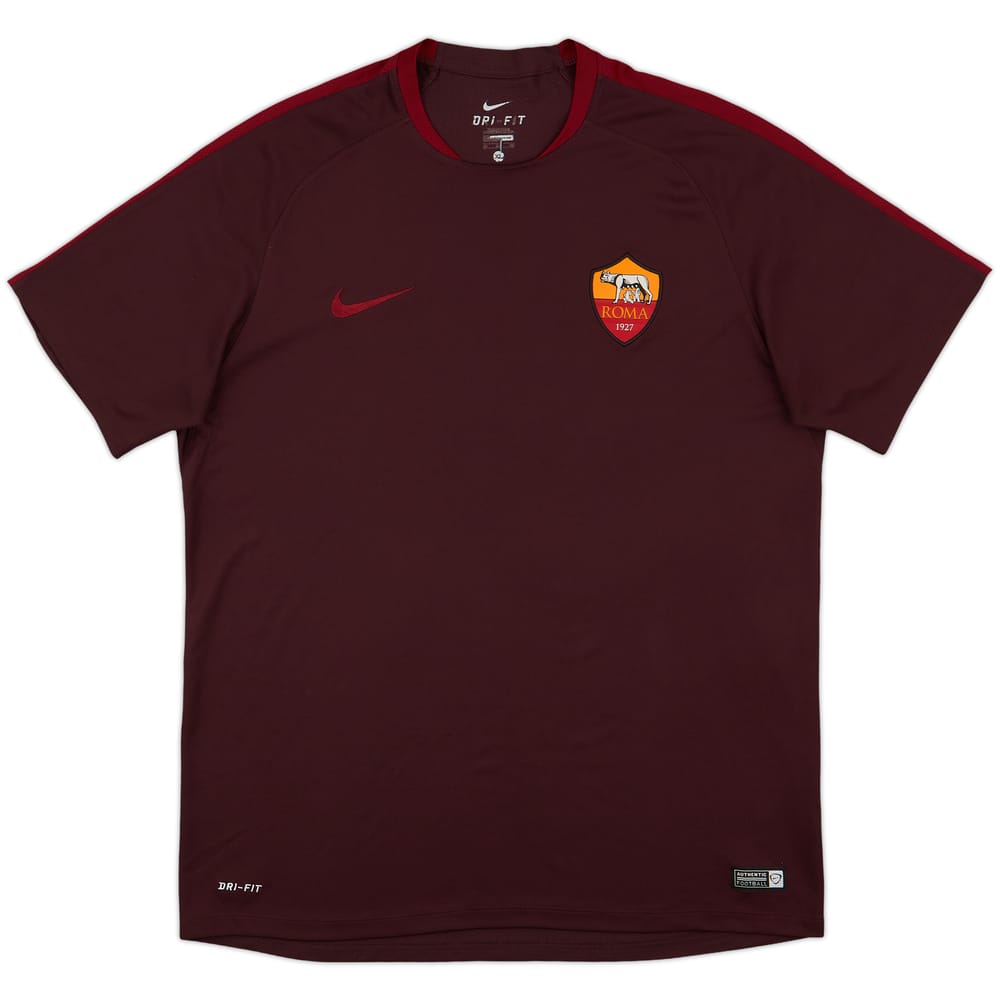 2015-16 Roma Nike Training Shirt - 9/10 - (XL)