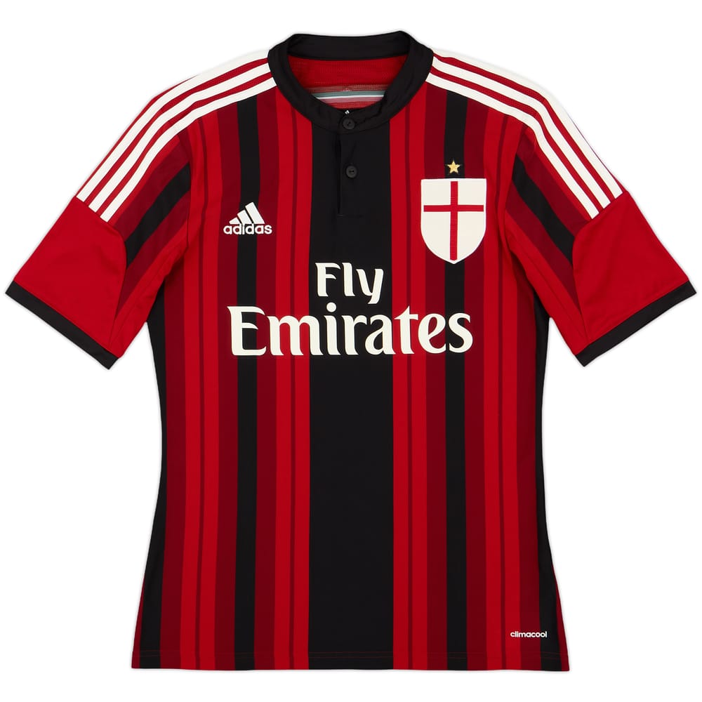 2014-15 AC Milan Home Shirt - 9/10 - (S)
