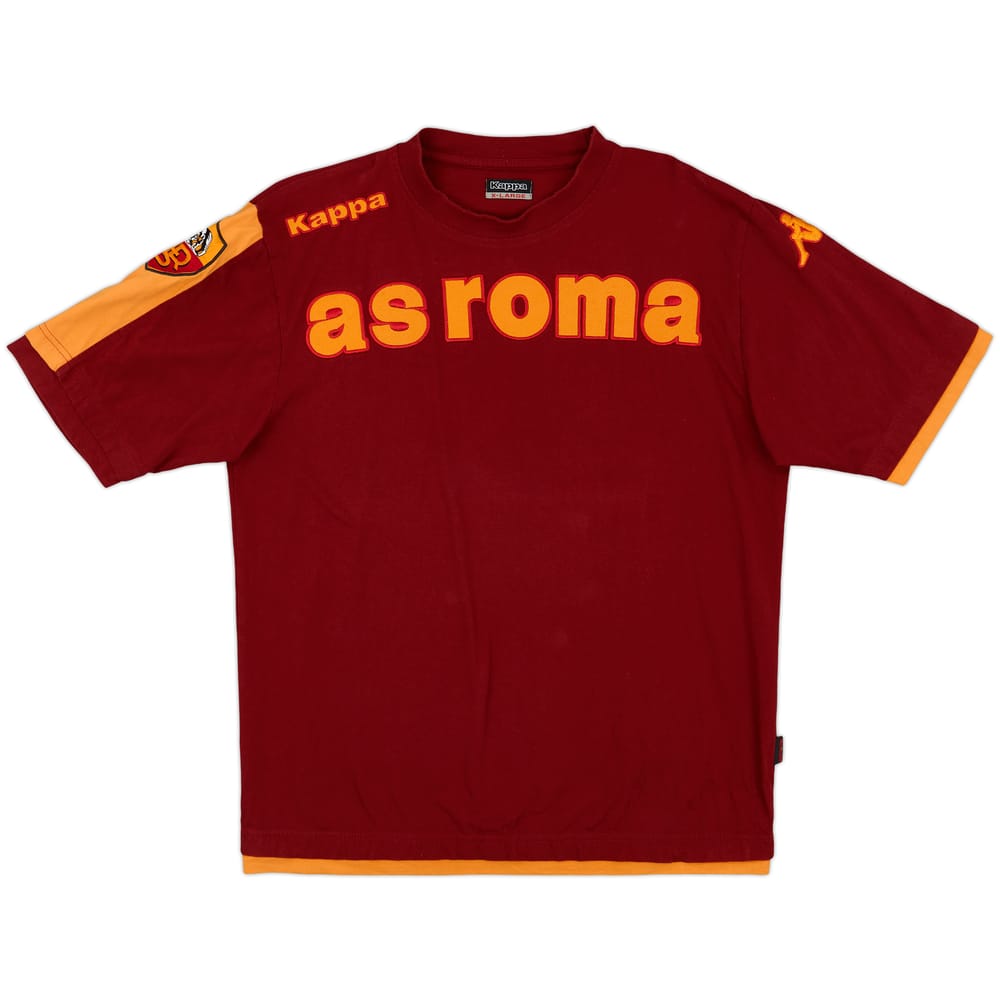 2008-09 Roma Kappa Cotton Tee - 9/10 - (XL)