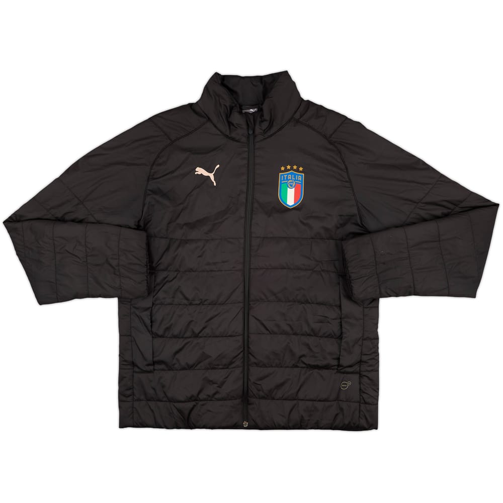 2018-19 Italy Puma Padded Bench Coat - 7/10 - (L)