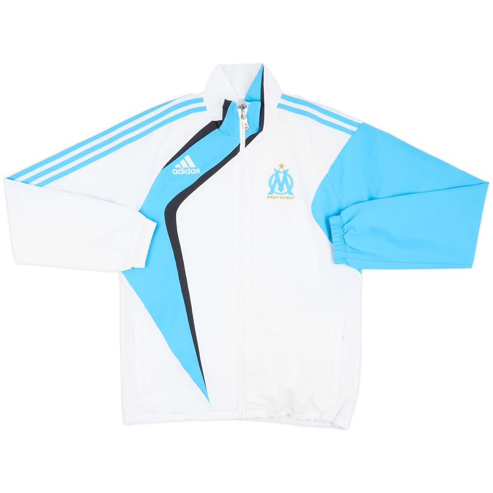 2009-10 Olympique Marseille adidas Track Jacket - 8/10 - (XS)