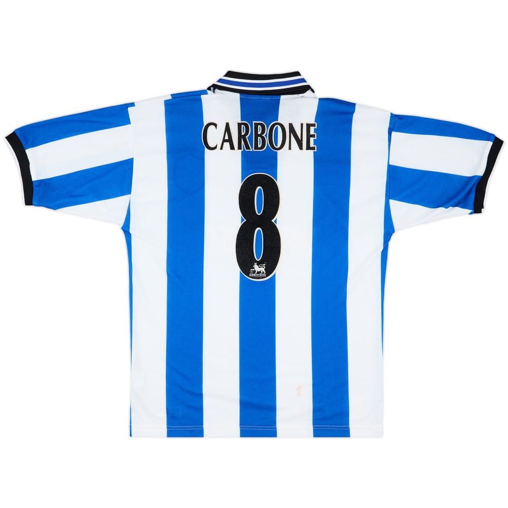 1997-99 Sheffield Wednesday Home Shirt Carbone #8 - 8/10 - (L)
