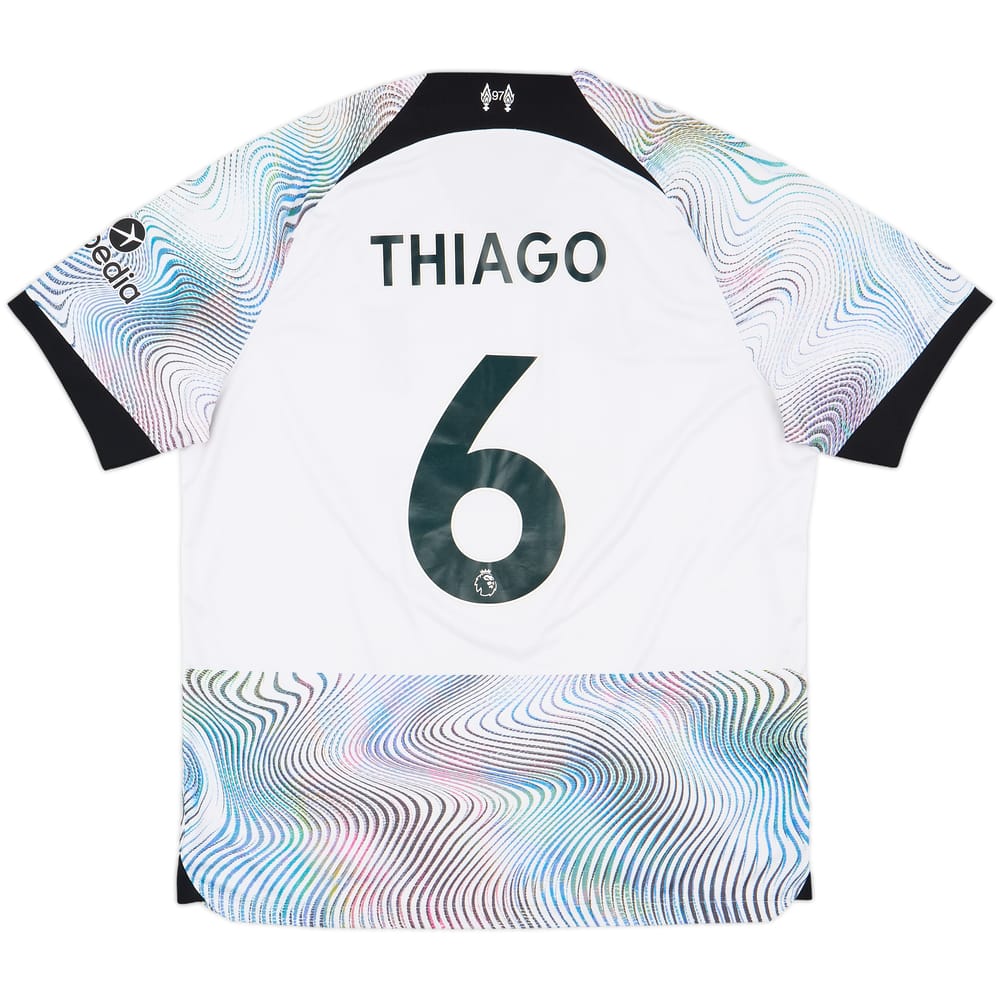 2022-23 Liverpool Away Shirt Thiago #6 - 7/10 - (XL)