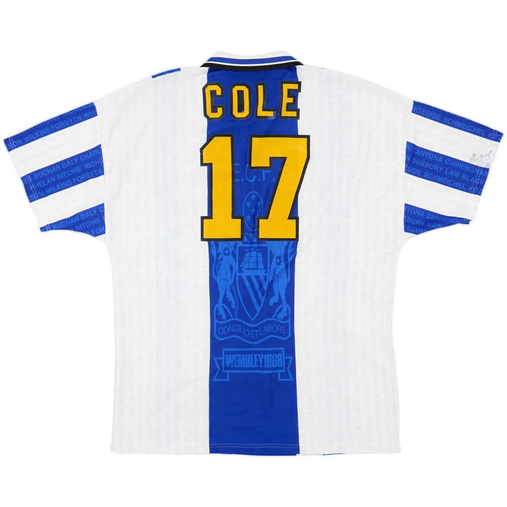 1994-96 Manchester United Third Shirt Cole #17 - 5/10 - (XL)
