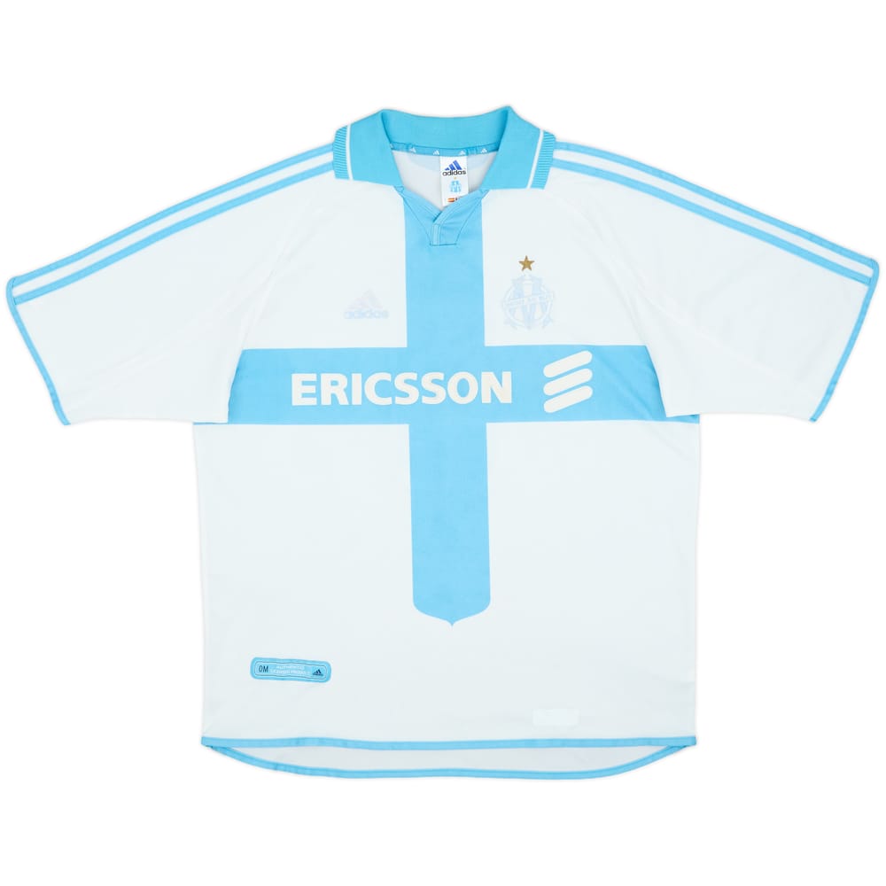 2000-01 Olympique Marseille Home Shirt #3 - 5/10 - (L)