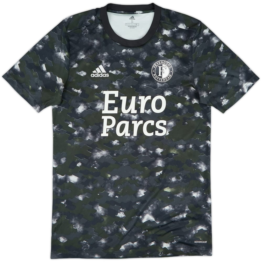2021-22 Feyenoord adidas Training Shirt - 8/10 - (S)