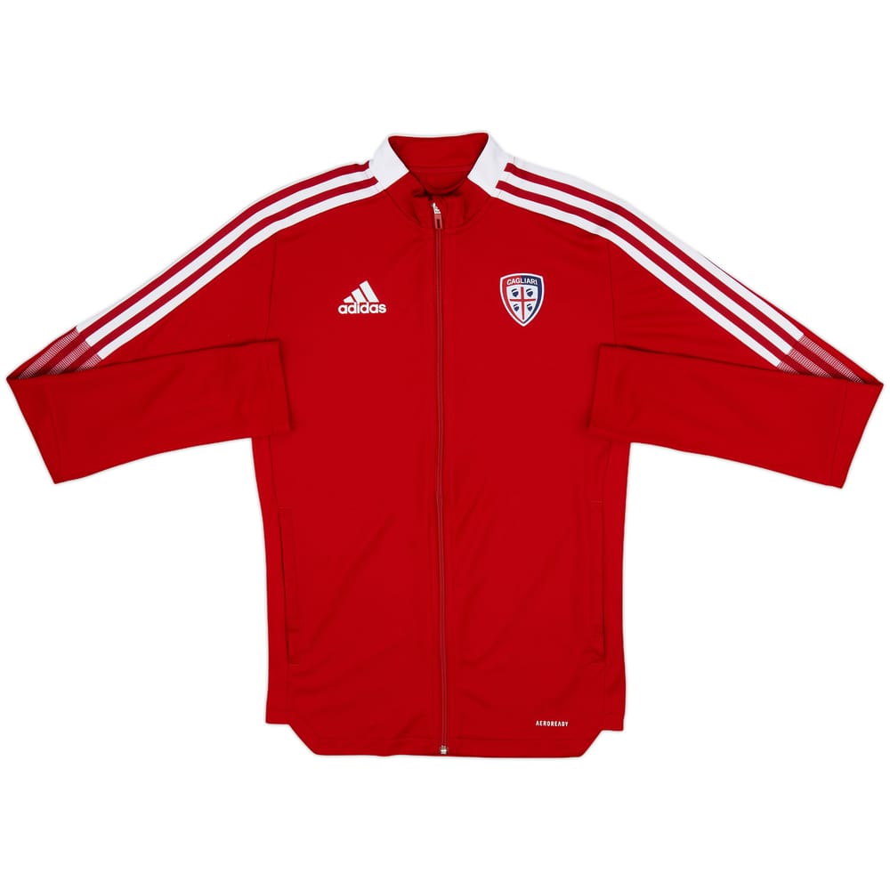 2020-21 Cagliari adidas Track Jacket - 10/10 - (XS)