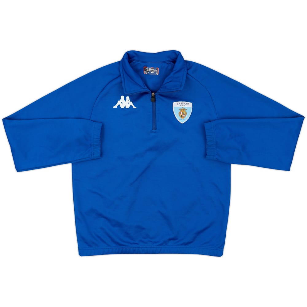 2019-20 Sassari Kappa 1/4 Zip Track Jacket - 9/10 - (S)
