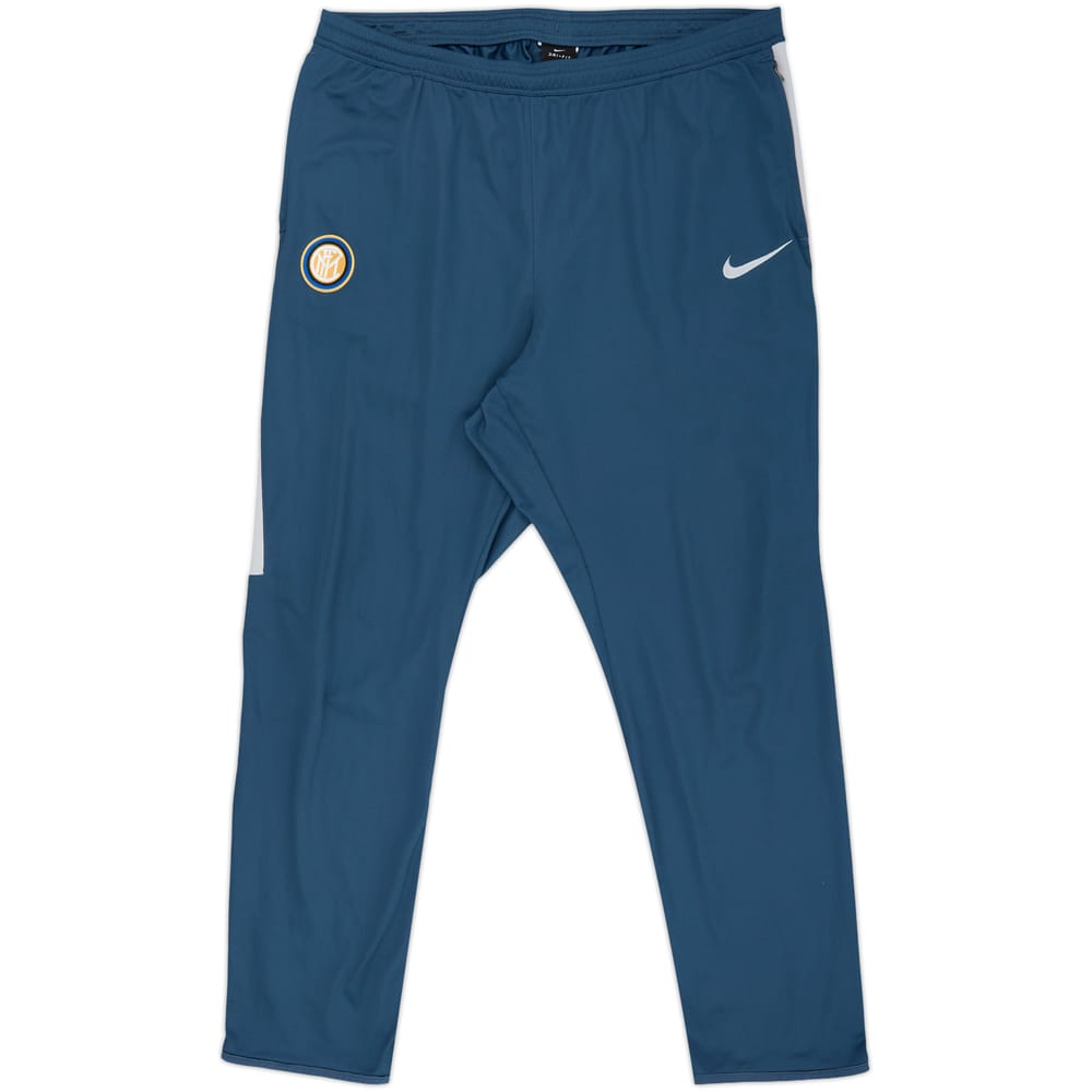 2017-18 Inter Milan Nike Track Pants/Bottoms - 9/10 - (XXL)