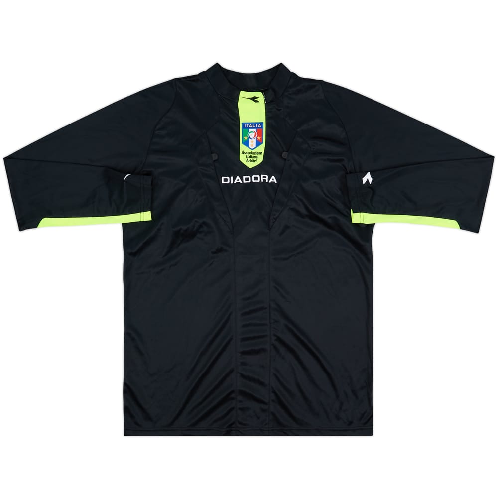 2009-10 Italy Diadora Referee L/S Shirt - 9/10 - (L)