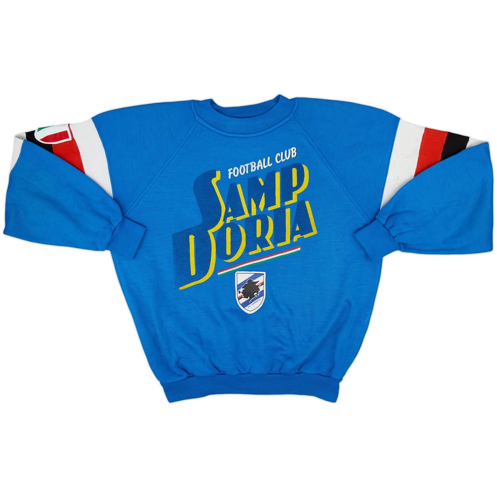 1990-91 Sampdoria Le Felpe Dei Grandi Club Sweat Top - 7/10 - (S)