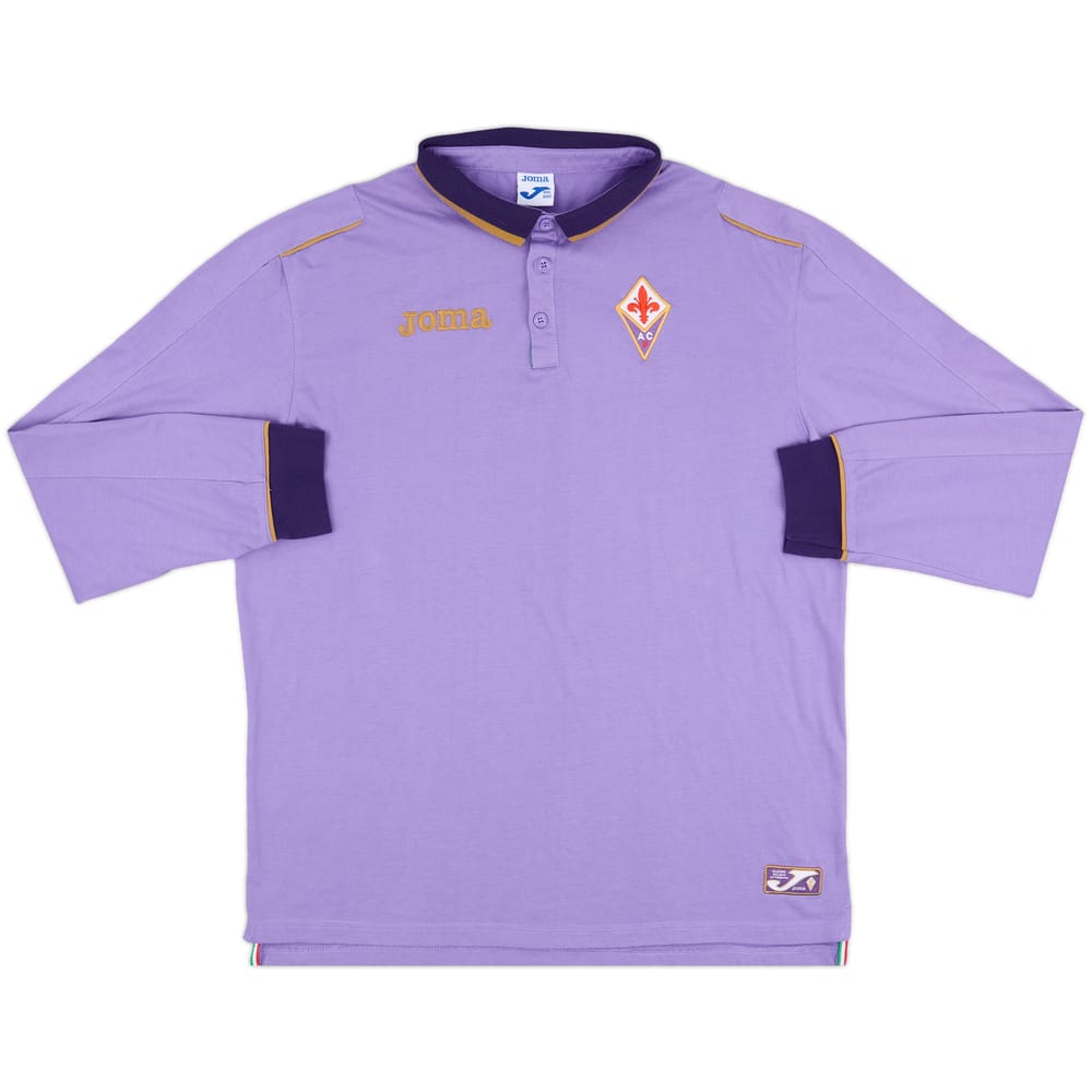 2013-14 Fiorentina Joma L/S Polo Shirt - 8/10 - (XXL)