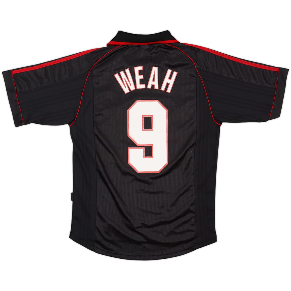 1998-99 AC Milan Third Shirt Weah #9 - 8/10 - (S)