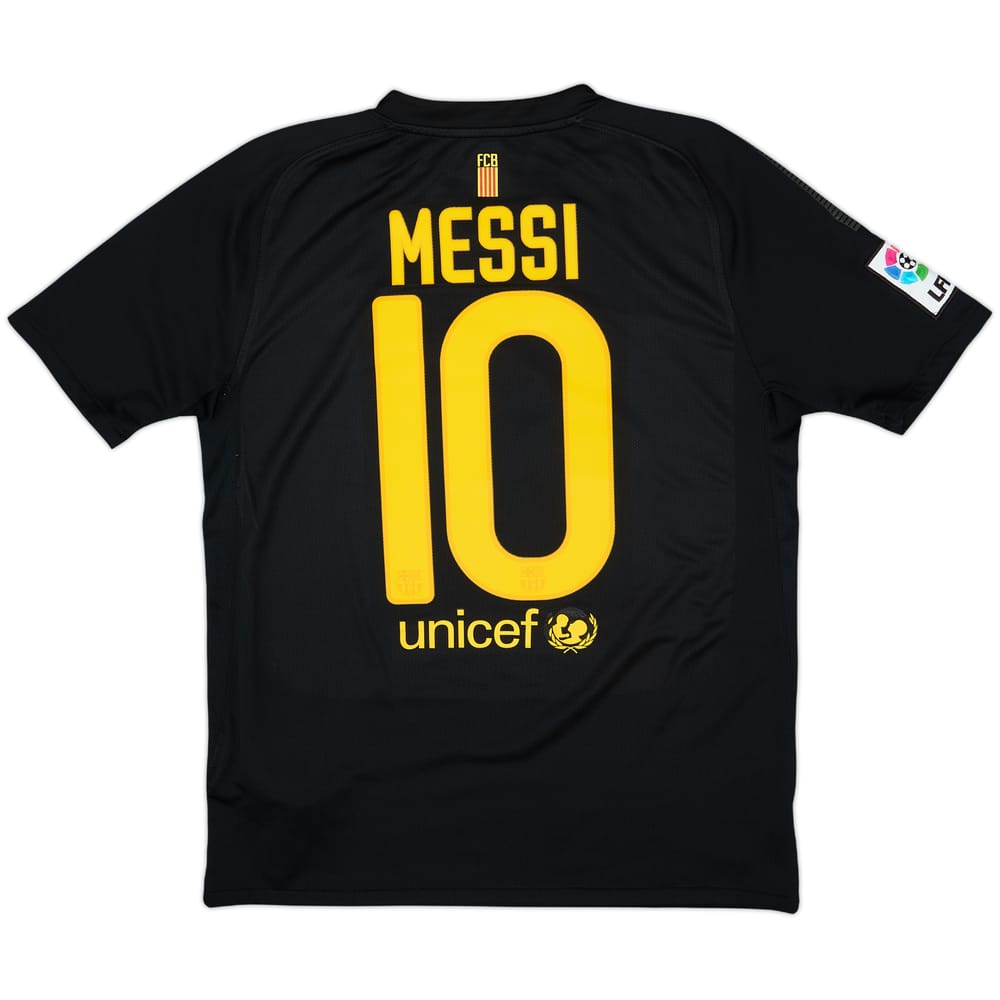 2011-12 Barcelona Away Shirt Messi #10 - 8/10 - (XL.Boys)
