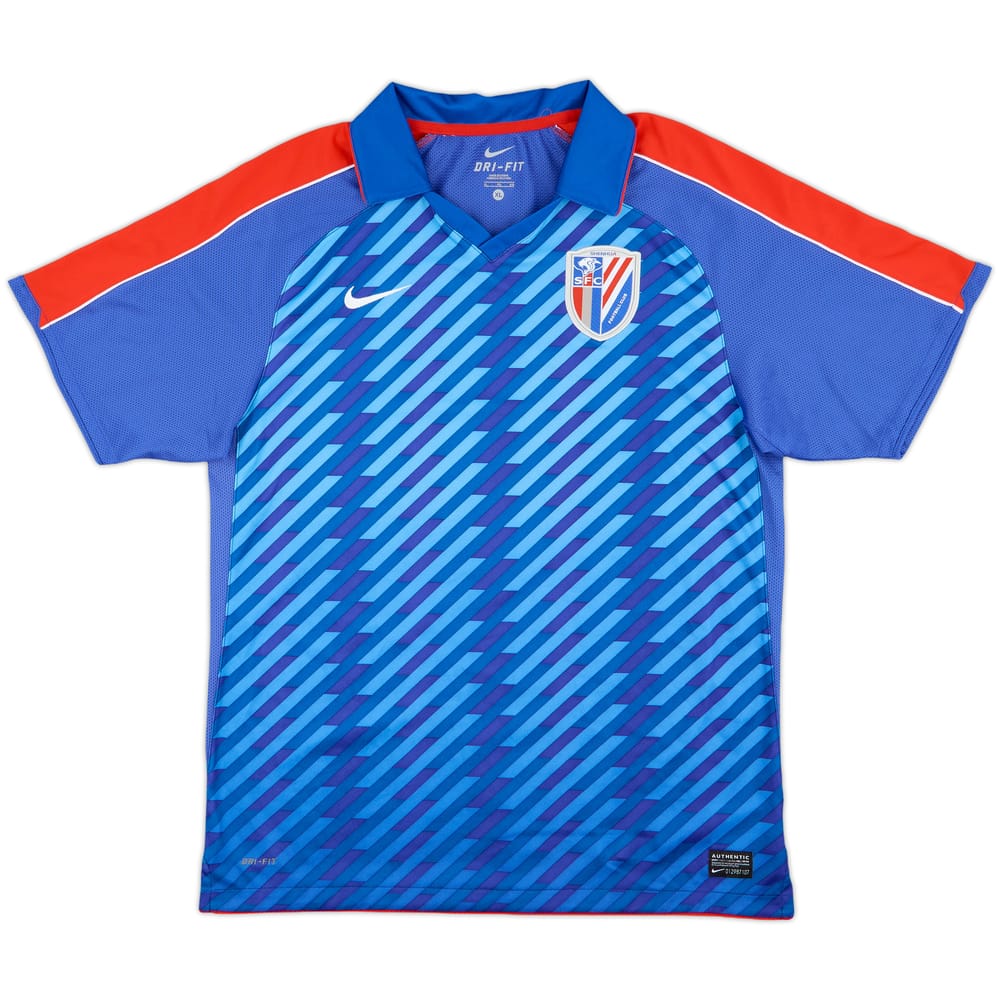 2012 Shanghai Shenhua Home Shirt - 9/10 - (XL)