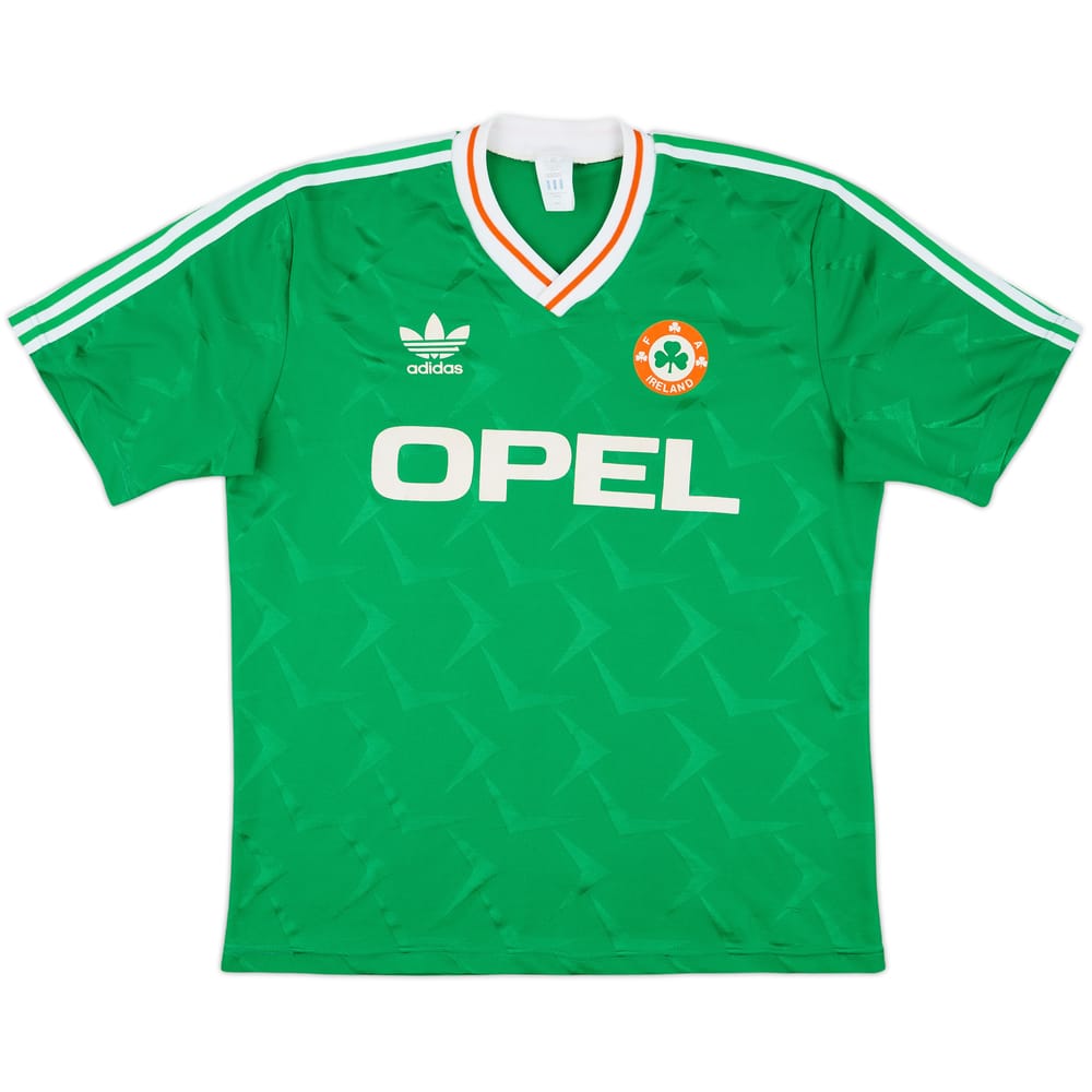 1990-92 Ireland Home Shirt - 8/10 - (L)