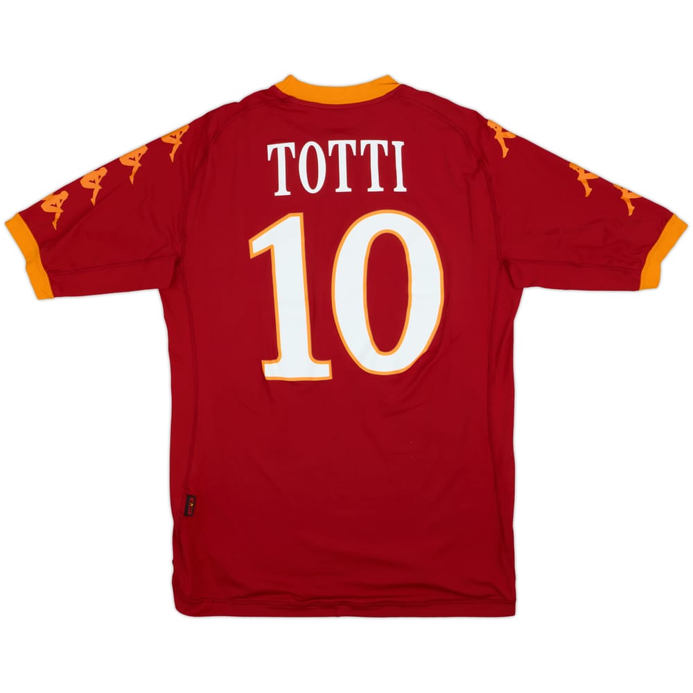 2010-11 Roma Home Shirt Totti #10 - 8/10 - (XXL)