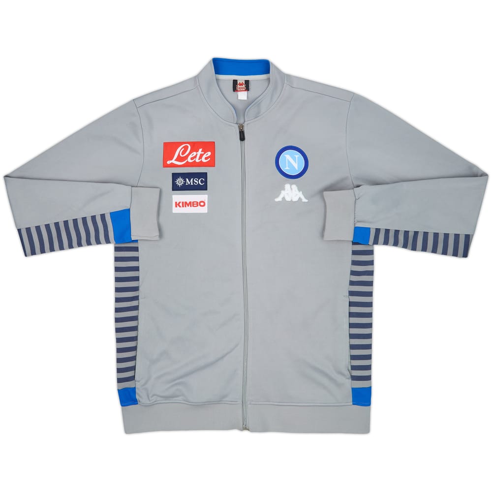 2015-16 Napoli Macron Track Jacket - 4/10 - (XL)