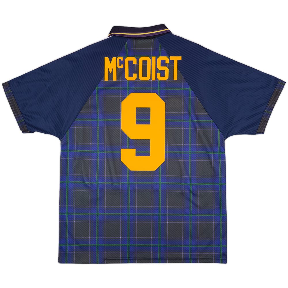 1994-96 Scotland Home Shirt McCoist #9 - 9/10 - (L)