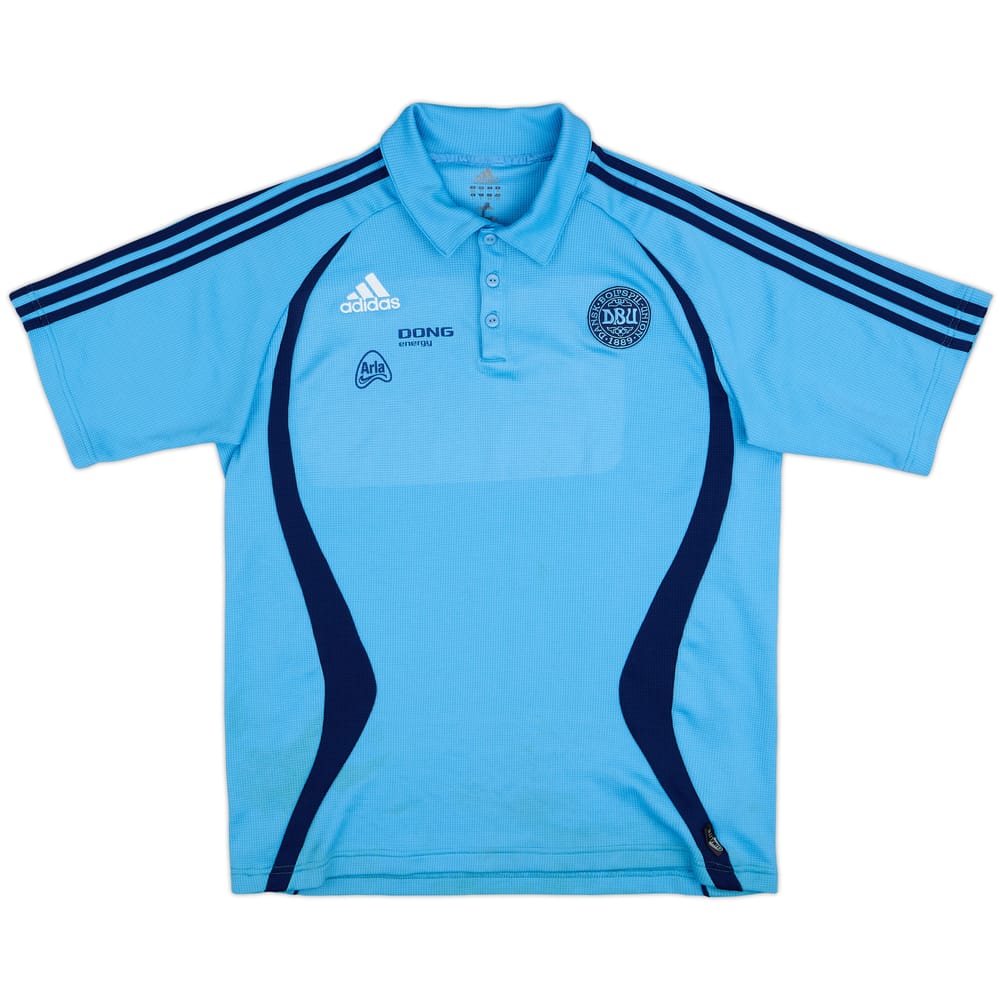 2005-06 Denmark adidas Polo Shirt - 6/10 - (L/XL)