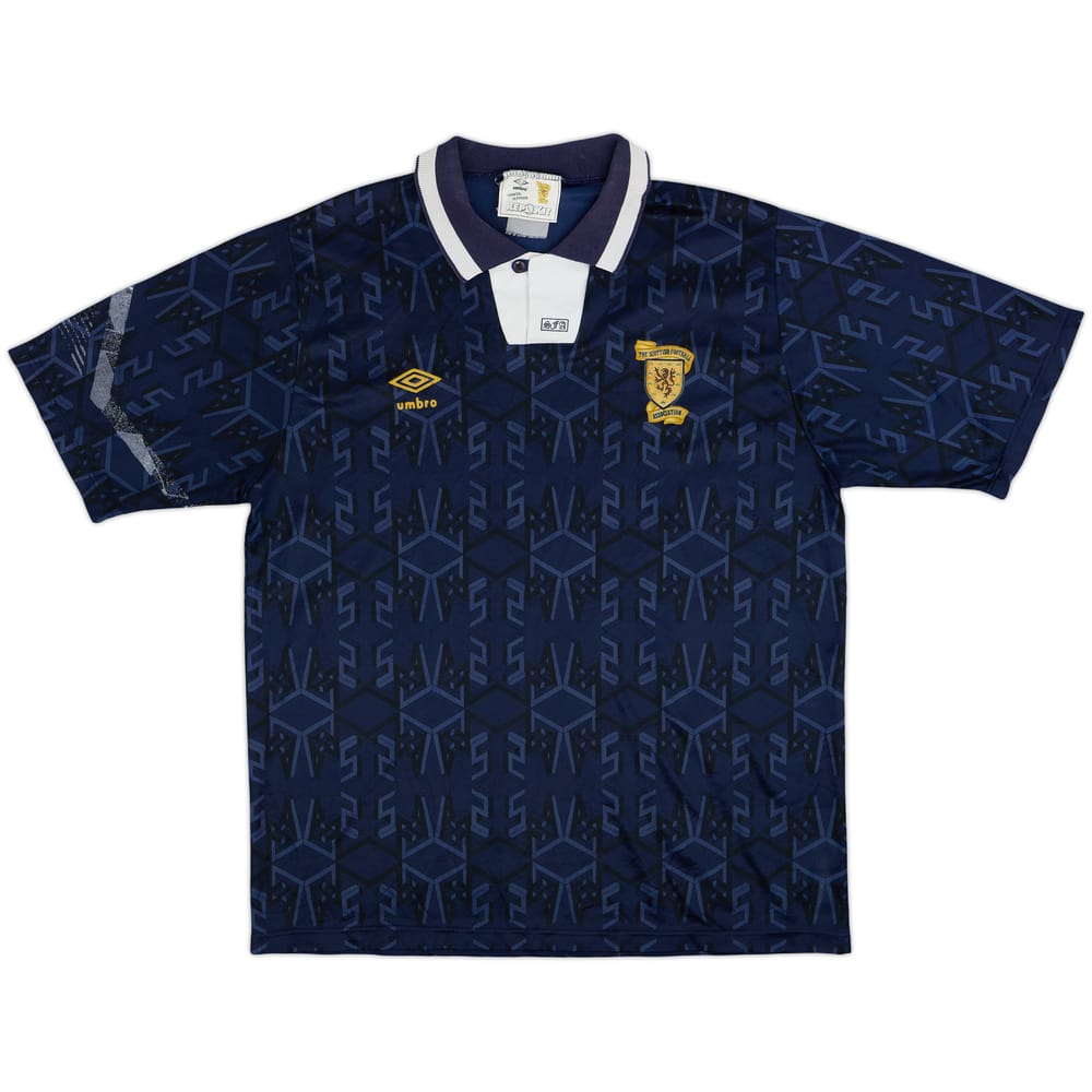 1991-94 Scotland Home Shirt - 8/10 - (L)