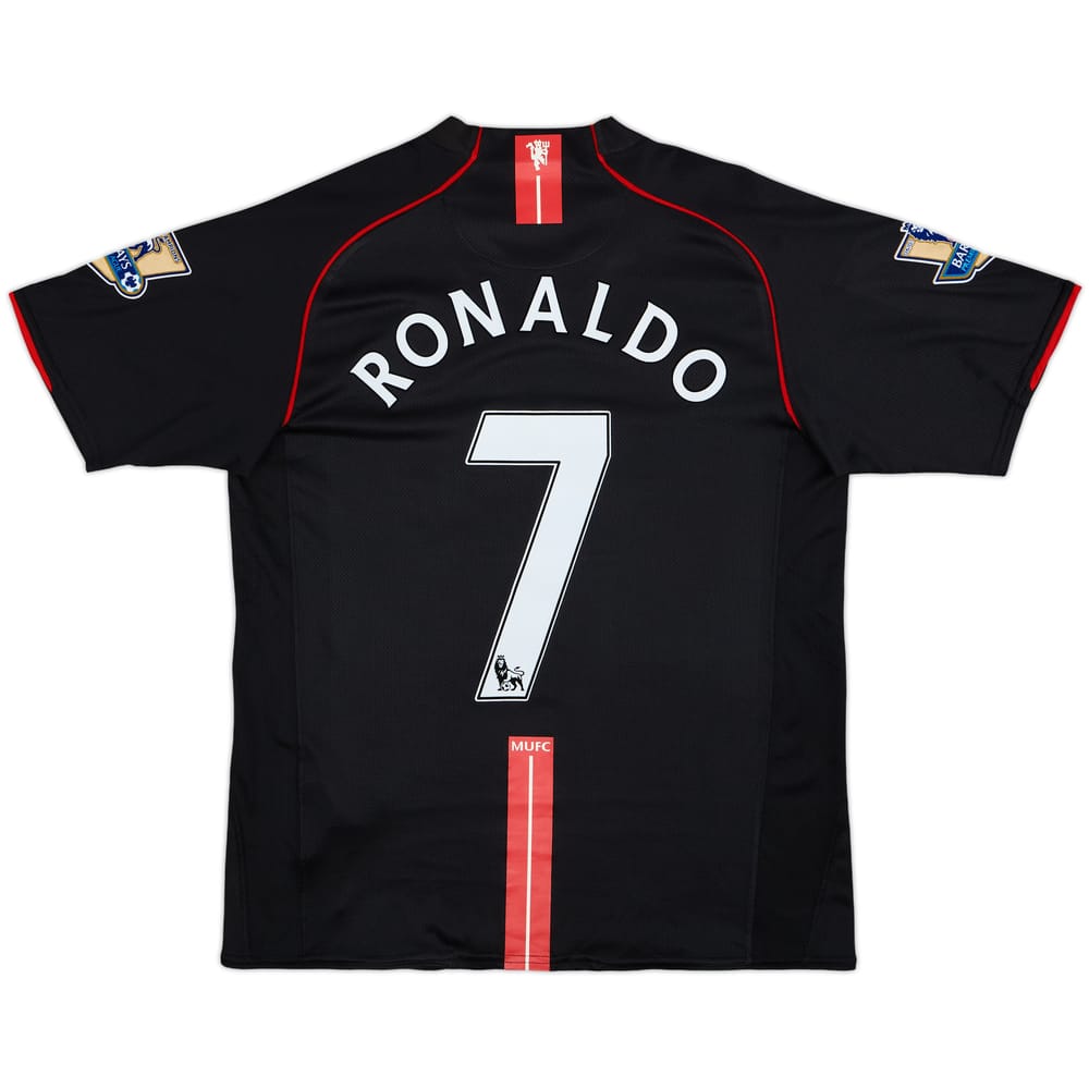 2007-08 Manchester United Away Shirt Ronaldo #7 - 9/10 - (L)